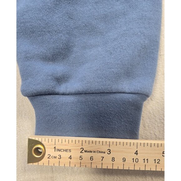 NWOT Dutch Bros Hoodie Unisex Large Blue Sweatshirt Coffee Back Graphic Logo - Picture 12 of 15